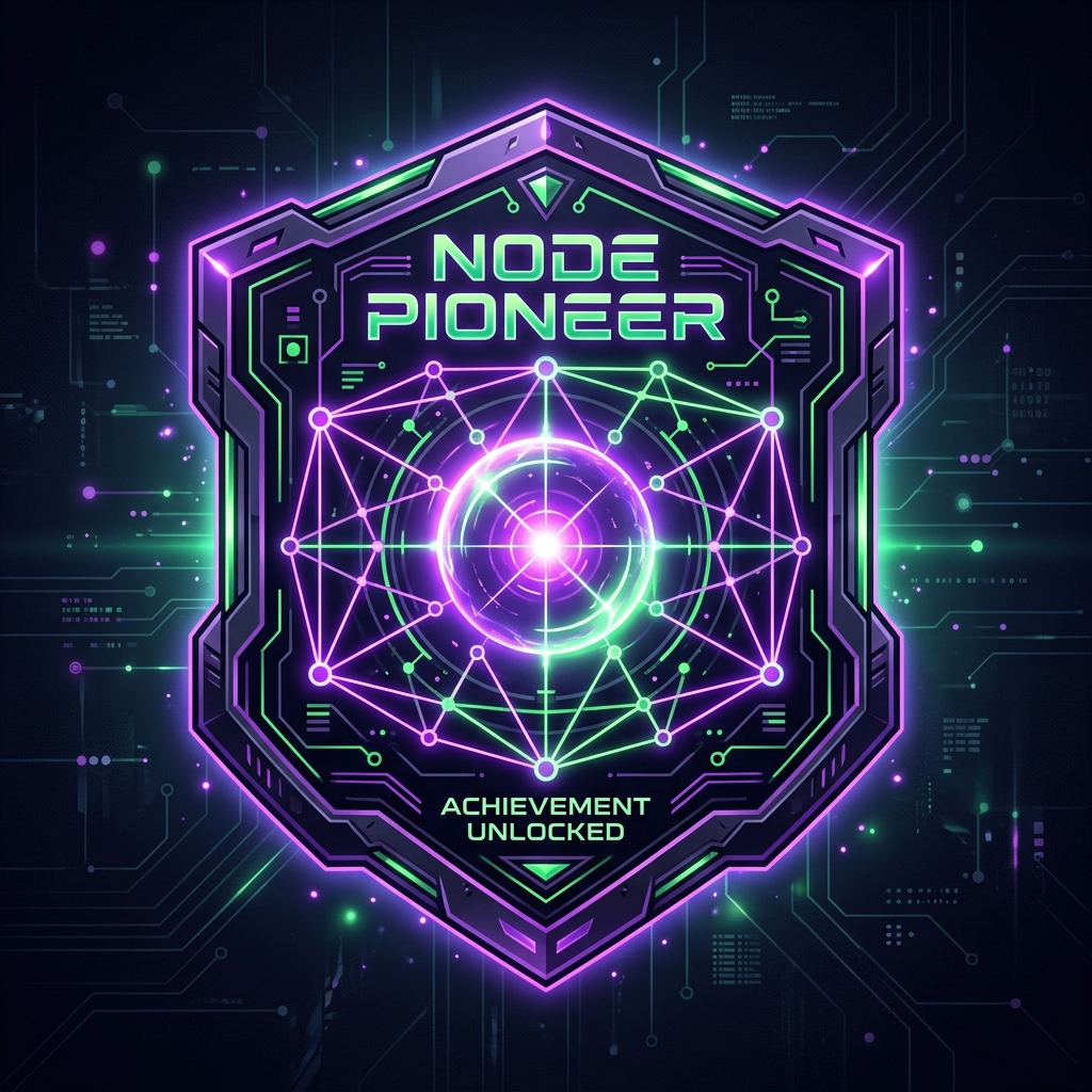 Agentic Node Pioneer Badge
